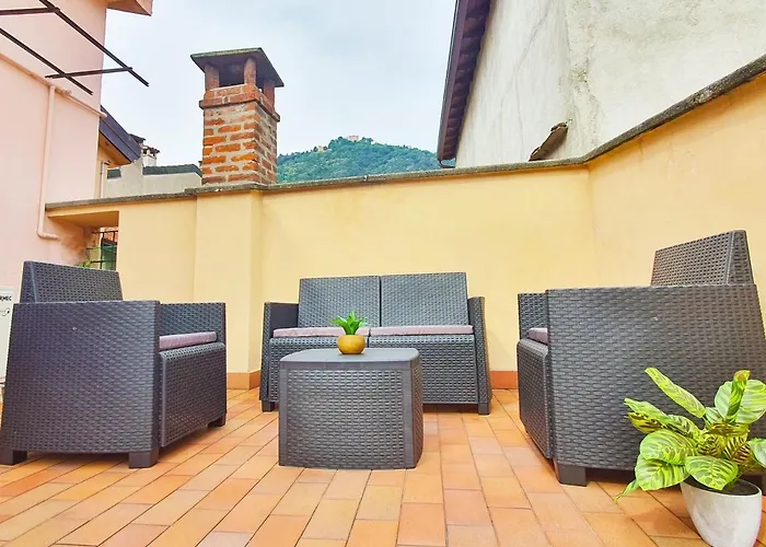 King Como Lake Center 9 Posti Letto- Grande Terrazza - 2 Bagni Privati