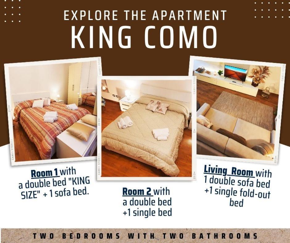 Apartamento King Center 9 Posti Letto- Grande Terrazza - 2 Bagni Privati *